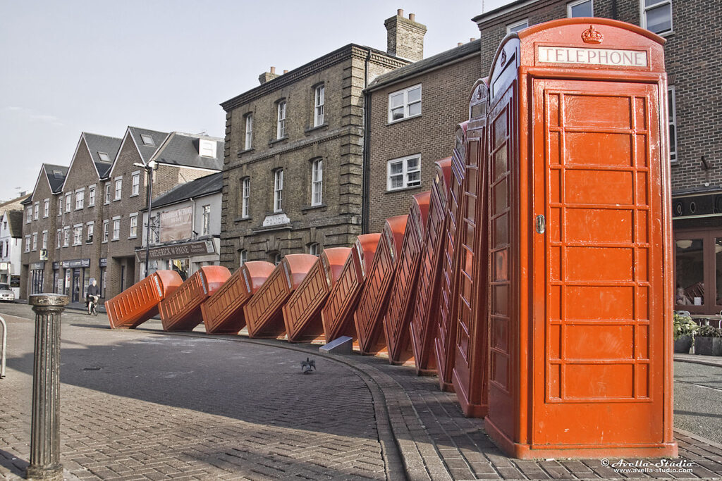 London Borough of Kingston Escort carding in telephone boxes