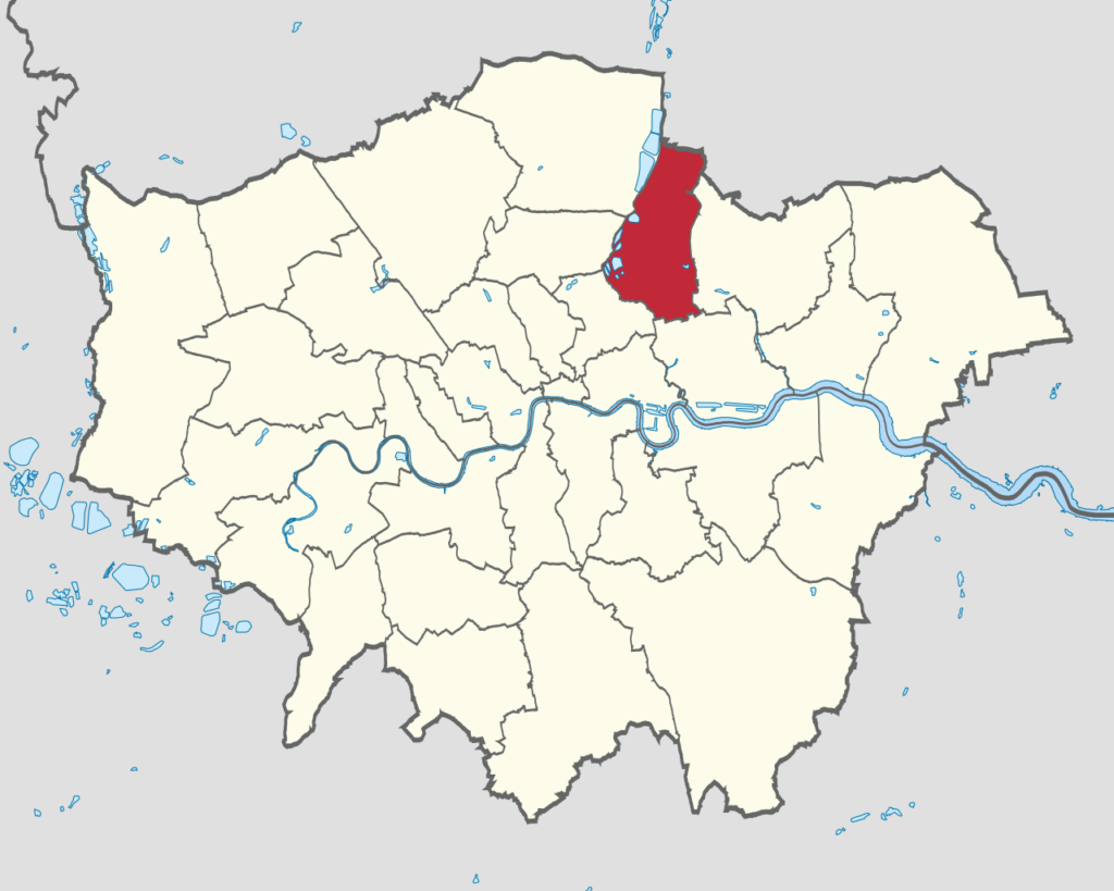 Location of Waltham Forest escorts