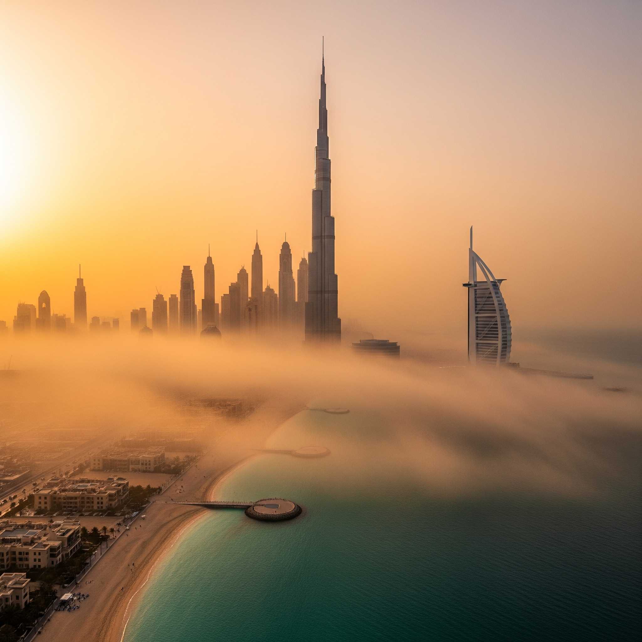 Burj Khalifa in Dubai